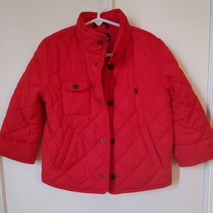 Polo by Ralph Lauren Quilted Girls Jacket 3T